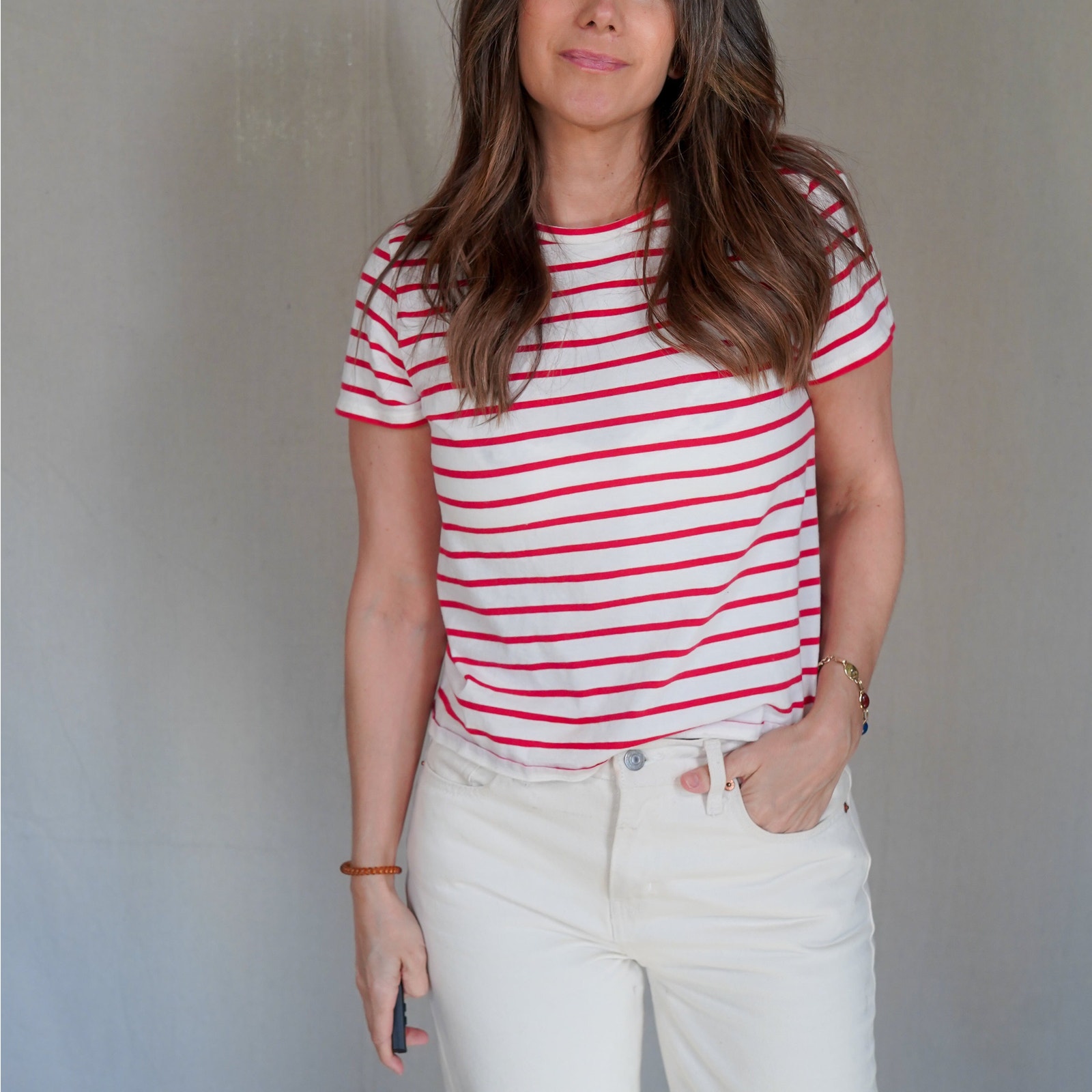 Amour Vert Organic Cotton Breton Tee
